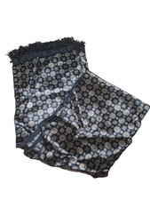 Schal 100% Seide Vintage Made