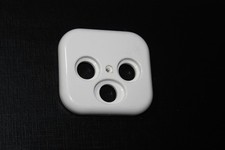 Busch & Jäger LX SAT / TV / Radio Abdeckung in alpinweiß