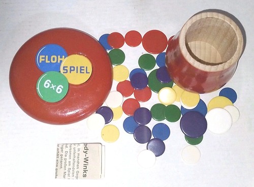 Vintage flohspiel reise - flohspiel,