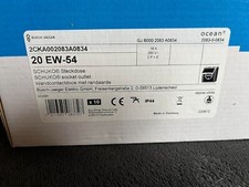 Busch-Jaeger 20 EUC-914 Schuko-Steckdose mit Steckanschluss alpinweiß 10 Stück