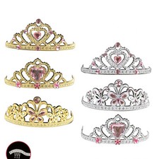 Diadem Krone gold / silber sort. Prinzessin Krönchen Kostüm Zubehör 126309013
