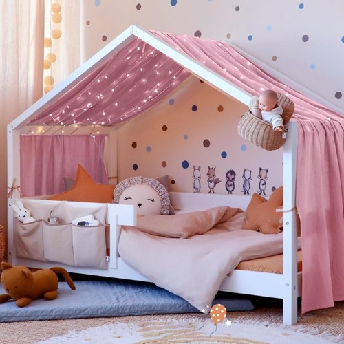 Vicloon hausbett himmel - hausbett,