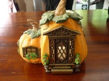 partylite teelichthaus Kürbis Herbst Deko wie Neu Teelichthalter Kürbishaus