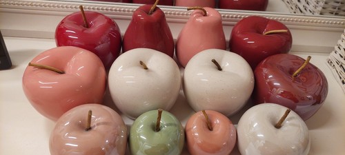 Dekoapfel birnen keramik - dekoapfel,