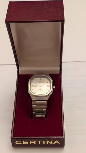 Certina herrenuhr silberfarben - certina,