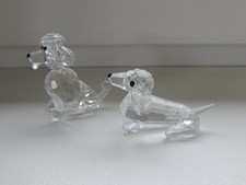 Swarovski Figur Hunde Dackel und Pudel