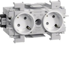 Tehalit Steckdose 2-fach 45°