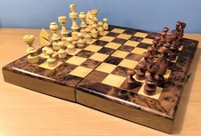 Vintage holz schach - vintage,