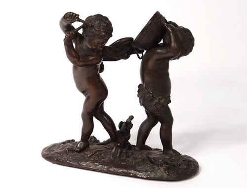 Skulptur bronze liebe - bronze,