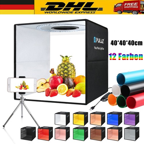 Tragbar fotobox 40x40x40cm - tragbar,