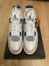 Nike Air Jordan 4 Military Blue Sneaker Schuhe 47.5 US 13 FV5029-141 Blau Weiß