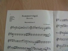 "Sommervögel" Marsch von G
