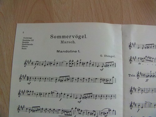 Sommervögel marsch von g - marsch,