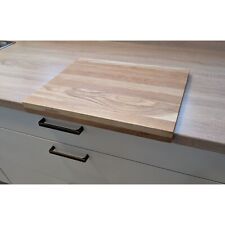 BACKBRETT XXL NUDELBRETT EICHE TEIGBRETT Arbeitsplatte MASSIV Schneidebrett HOLZ