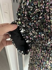 Damen Bluse Tunika Kleid Zara