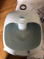 Elektrisches Sprudelbad für die Füße. OriginalClairol Foot Spa. Fussmassage Bad