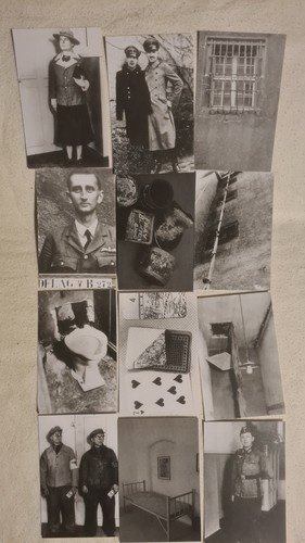 Colditz postkarte oflag iv - 12, postkarte.