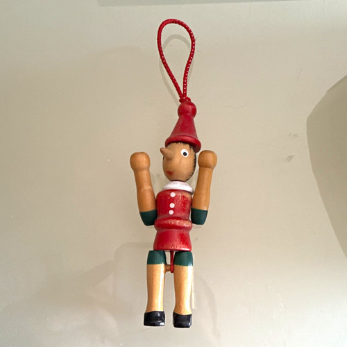 Pinocchio holz figur beweglich - holz,