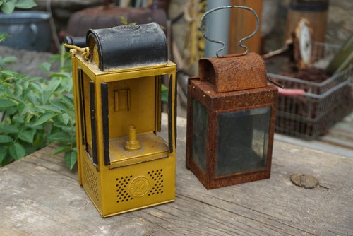 Antike lampe reichsbahn - antike,