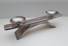 WMF Kerzenständer, silber, alt, Bauhaus ? Stil