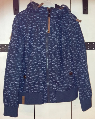 Anorak jacke mit schiffchen - anorak/jacke,
