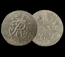 Silber Münze Brandenburg-