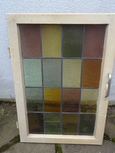 Bleiglasfenster bunt in - 2,