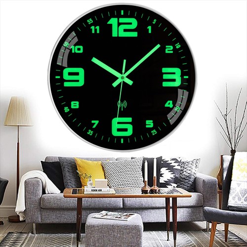 Leuchtend uhr wanduhr - leuchtend,
