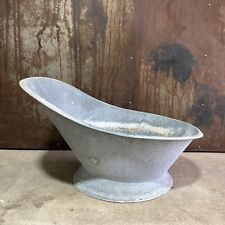 Alte Sitzwanne Sitzbadewanne Zinkwanne Waschwanne Wanne wasserdicht / H50 B60 cm