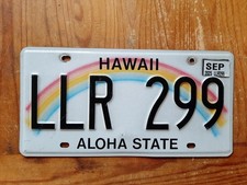 Originales USA Nummernschild