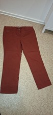Damen-Jeans, terracotta, Gr