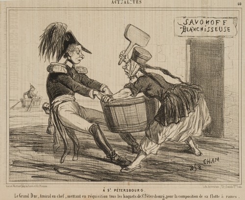 Cham karikatur - cham, (1819-1879),