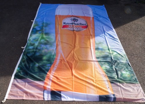 Krombacher weizen flagge - krombacher, /