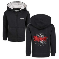 Slipknot Kinder-Kapuzenjacke Unisex Metal-Kids - Star Symbol schwarz