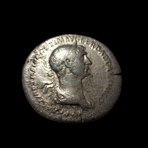 Trajan denar 113 114 chr - 113-114, n.chr