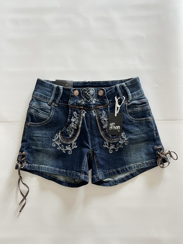 Trachtenhose jeansstoff gr - jeansstoff,