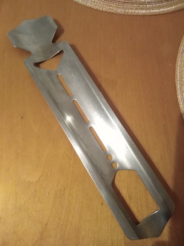 Feuerzange aus edelstahl - feuerzange,