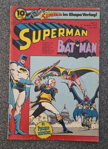 Superman und batman heft vom - superman,