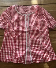 Trachtenbluse XL (eher 38/40) NEU Trachtenmode Landhausbluse