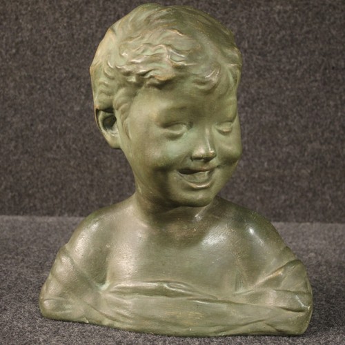 Skulptur terrakotta kind - skulptur,