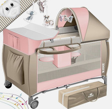 KIDIZ® Babybett 3in1 Kinder Baby Reisebett Kinderreisebett Kinderbett
