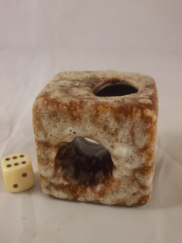 Vintage fat lava keramik vase - fat,