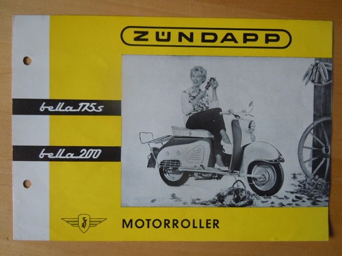 Zündapp prospekt 60er - ,