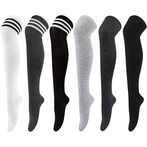 Paar damen kniestrümpfe - 6,