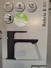 Hansgrohe Rebris S Einhebel-Waschtischmischer 80 CoolStart mit Metall...