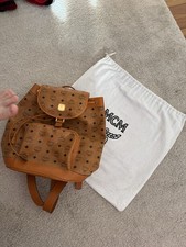 MCM Heritage Rucksack Cognac