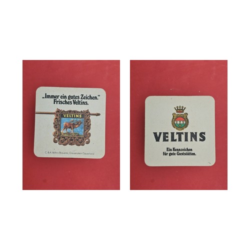 Veltins schild hirsch brauerei - schild,
