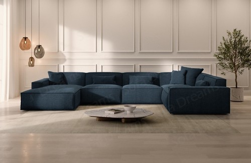 Sofa stoff wohnlandschaft - sofa,