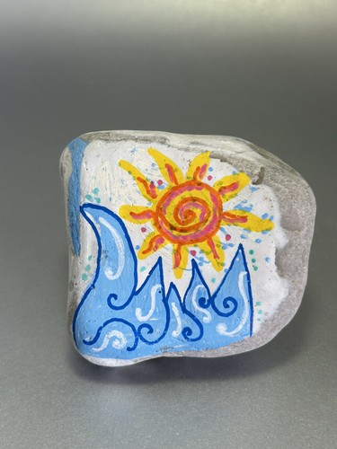 Kunst stein bemalter - bemalter,