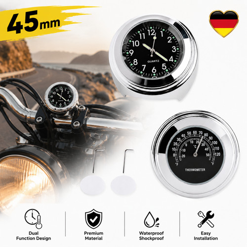 Lenkeruhr motorrad uhr - lenkeruhr,
